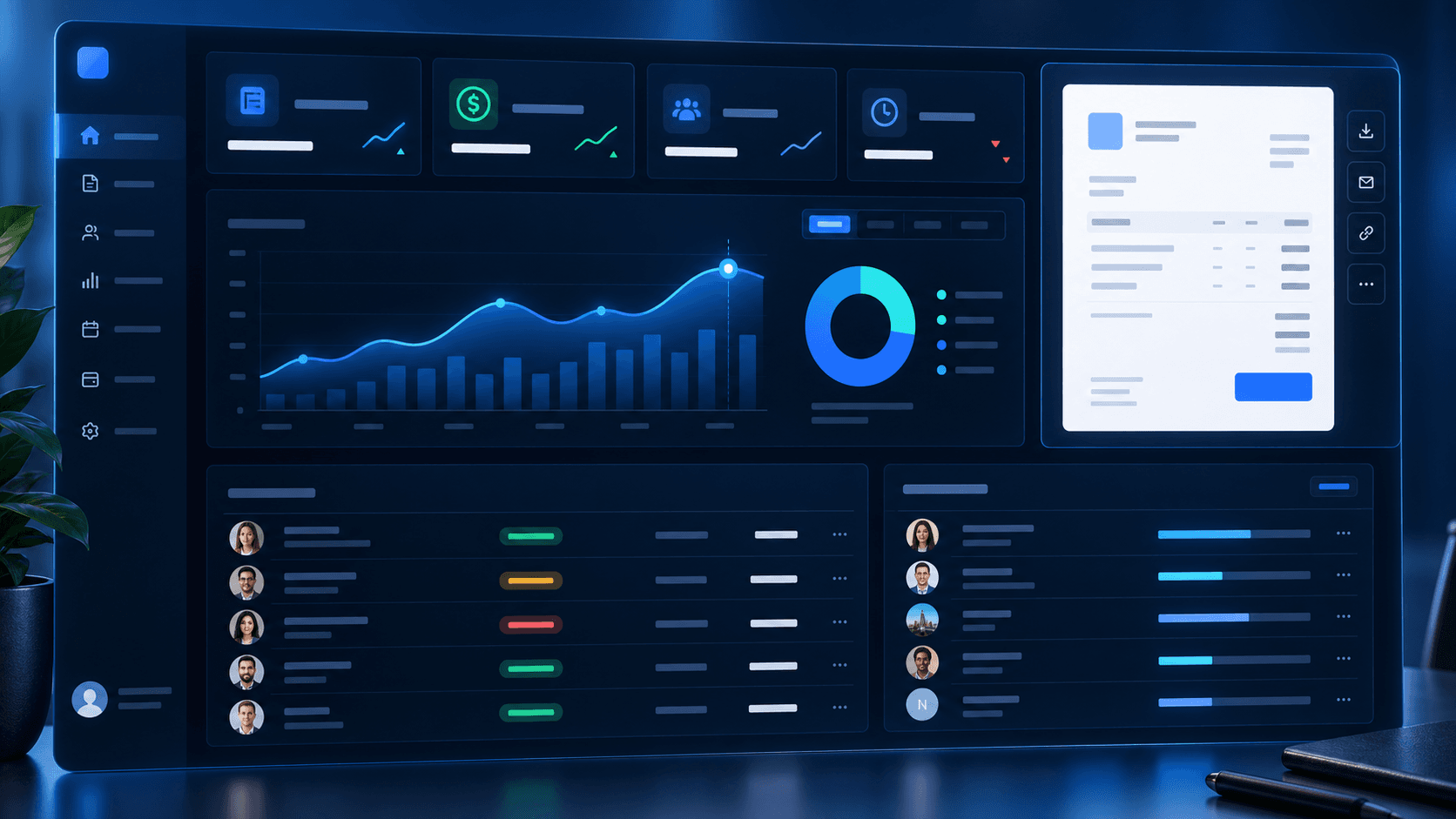 Invoice & Billing System interface preview