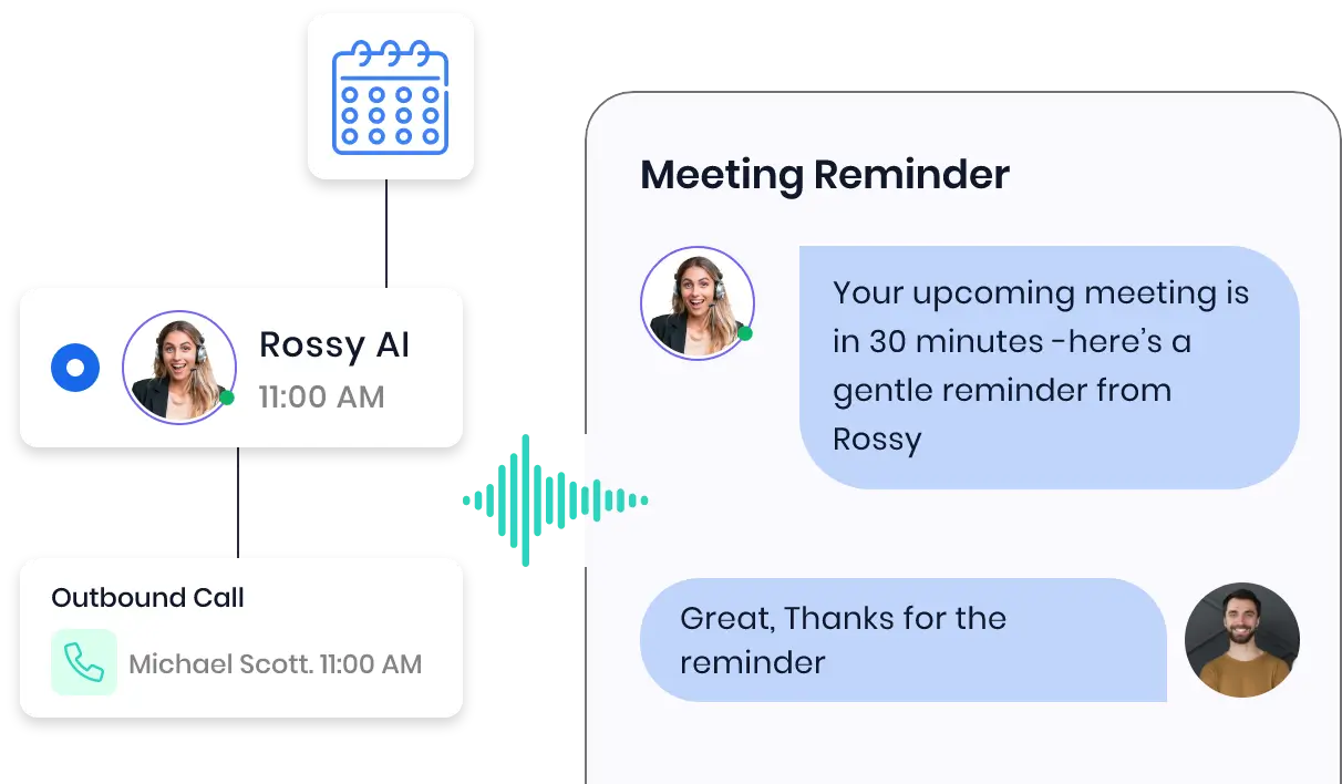 AI Voice Customer Platform interface preview